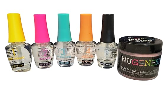 Nugenesis Dipping Powder Starter kit (6pcs)