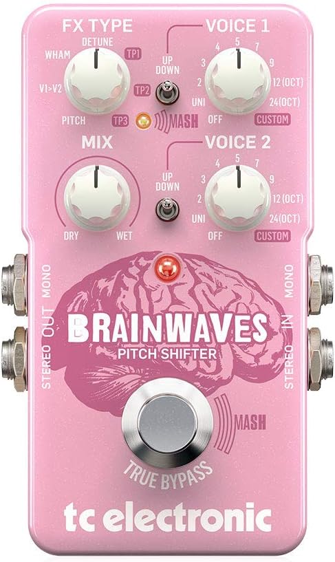 TC Electronic BRAINWAVES PITCH SHIFTER Pitch Shifter Pedalı