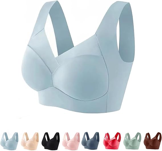 Seamless Bra, Bras for Women, Seamless Sexy Push Up Wireless Bra for Seniors