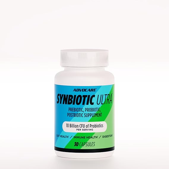 AdvoCare Synbiotic Ultra Gut Health Supplement, 30 Capsules