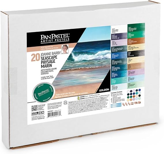 PanPastel Artist Pastels by GOLDEN, Joanne Barby Seascape Set, 20 Colors