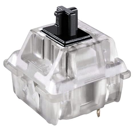 Ranked Cherry MX Key Switches for Mechanical Gaming Keyboards | Plate Mounted | MX1A11NA (Cherry RGB Black, 65 Pcs)