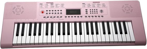 Electronic Piano Pink Smart Electronic Organ Adult 61 Piano Keys Keyboard