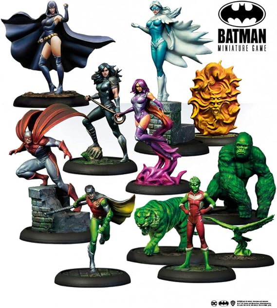 Batman Miniature Game: Teen Titans 35MM Scale - Unpainted Ages 14+
