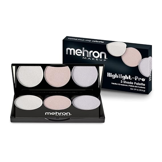 Mehron Makeup Highlight-Pro Palette (Cool)