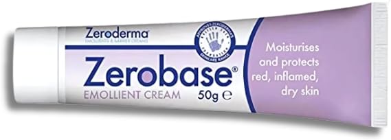 Zeroderma Zerobase Emollient Cream, for Dry & Eczema-Prone Skin, 50g