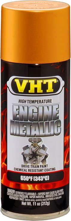 VHT Engine Metallic, Flat, Gold Flake, 11 oz
