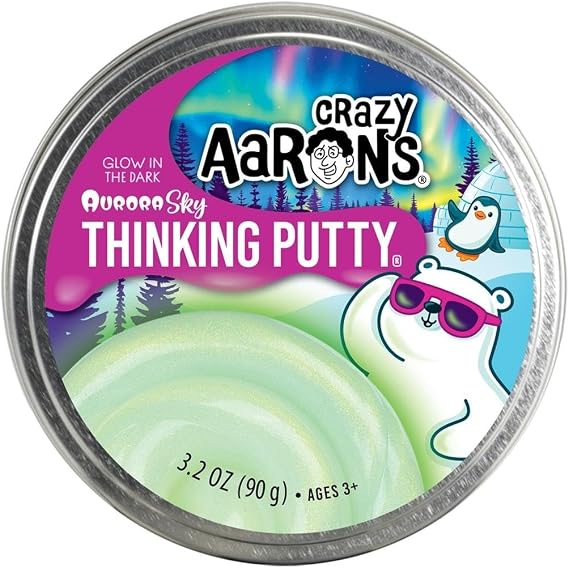 Aurora Sky - 4" Full Size Thinking Putty Tin