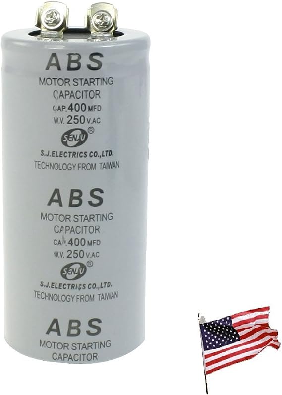 Capacitor US Metallized Polypropylene Film 400uF AC 250V Motor Starting 400MFD