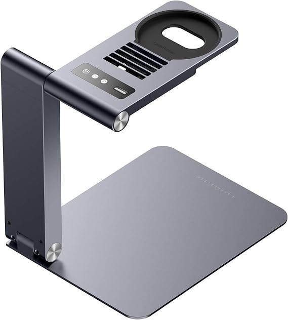 LaserPecker Electric Supporting Stand for LP1 Plus, Laser Engraver Accessories Auto Focus Engraving Machine Stander, Auto Laser Distance Adjustment Portable Foldable Stand (Laser Unit Not Included)