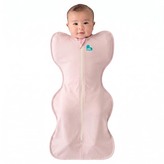 Love to Dream Swaddle Up Lite, Baby Sleep Sack | 0.2 TOG, 5-8.5 lbs, Blush