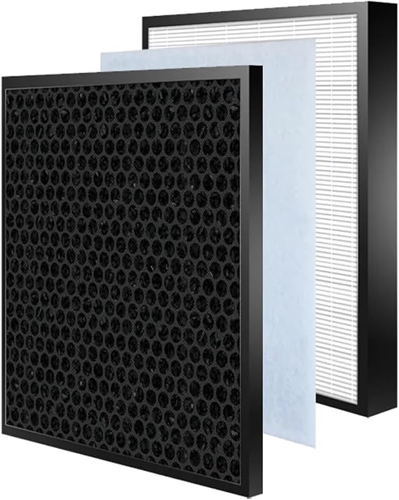 Air Purifier Filter,Filter and Carbon Filter,Compatible for Daikin,for Air Purifier KAFP080B4E MC40VM6 MC55UVM6 MCK55TVM6