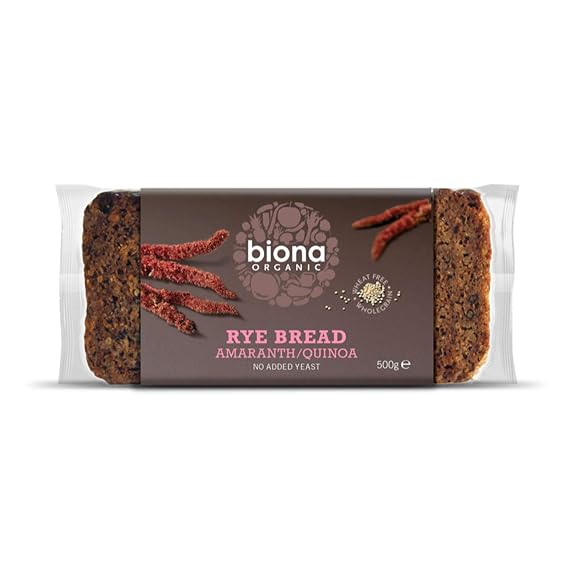 Biona Organic Amaranth & Quinoa Rye Bread 17.64 oz