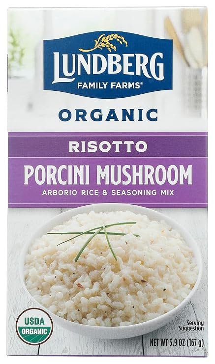Lundberg Farms Porcini Mushroom Risotto (12x5.9 Oz)