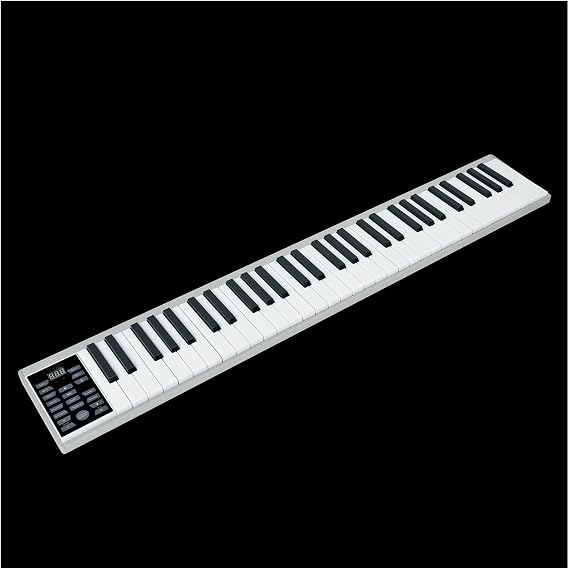Smart 61 Keys Electronic Piano Portable Electronic Keyboard for Adult Professional Keyboard Instrument Beginner Electronic Piano