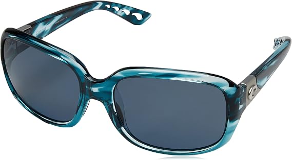 Costa Del Mar Womens Gannet Rectangular Sunglasses