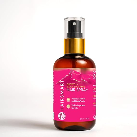 Hair Growth Serum for Thinning Hair with Ayurvedic Herbs, Keratin Treatment to Accelerate Hair Growth, Rejuvenate Hair and