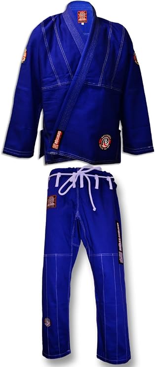 RollハードブランドBrazilian Jiu Jitsu Kimonos – ブルー