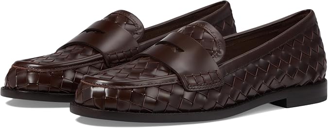 Loeffler Randall Women's Rachel Woven Leather Loafers