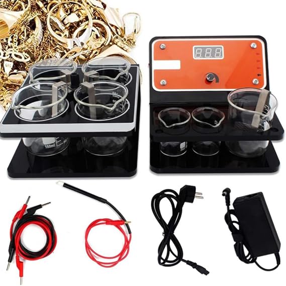 Pen Type Plating Machine Jewelry Silver Gold Electroplating Processing Tools Can be Used for Gold/Silver/Copper Plating Decoration,B