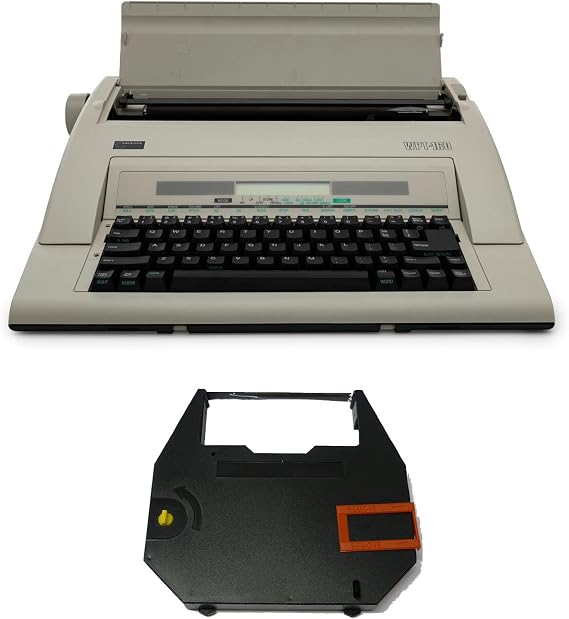 Nakajima WPT-160 Electronic Portable Typewriter Bundle