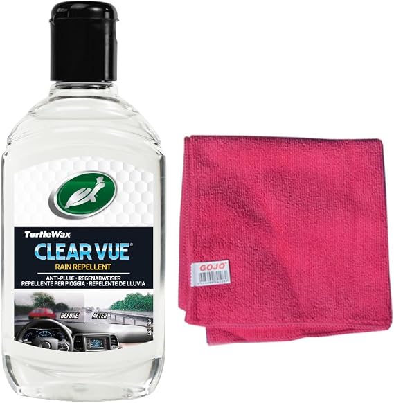 Turtle Wax Glass Rain Slider + Microfiber Cloth