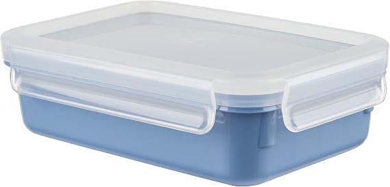 Emsa Food Storage Container, Aqua Blue, 0,8 Liter