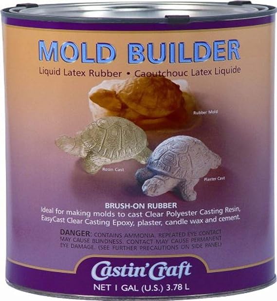 Environmental Technology 128-Ounce Casting' Craft Mold Builder, Natural Latex Rubber