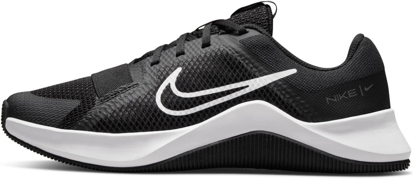 Nike Women's W Mc Trainer 2Sneaker, Black White Iron Grey, 9.5 US