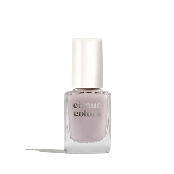 Cirque Colors Sheer Pale Lilac Gray Polish Kismet
