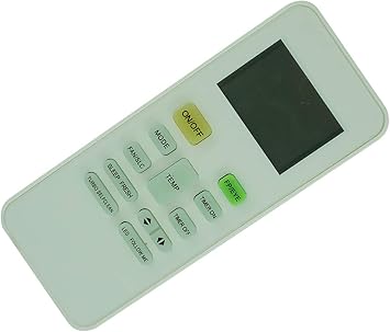 Hotsmtbang Replacement Remote Control Compatible for MrCool Pioneer RG57A6/BGEFU1 CR166-RG57A6EU-6 Koolking RG52A2/BGEFU1 Air Conditioner
