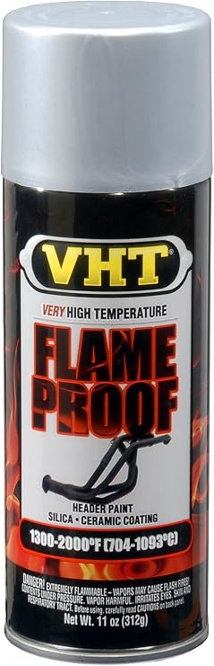 VHT Flameproof Coating, Silver, Flat ESP106000-1 Each