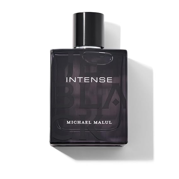 Michael Malul Jet Black Intense Eau de Parfum for Men - 100ml | 3.4oz