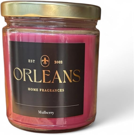 Orleans Home Fragrances 9 oz Scented 1 Wick Candle - Mulberry