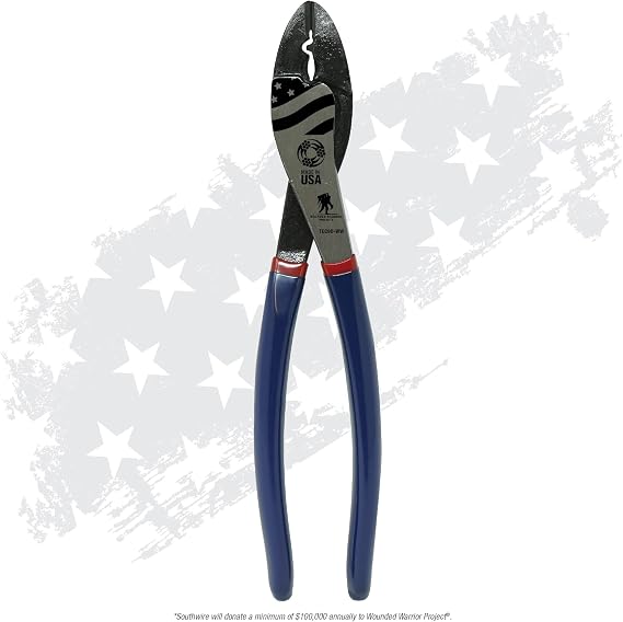 Southwire Made In America Terminal Crimper And Wire Cutter, 9" Terminal Crimper/Cutter (TCC9D-US)