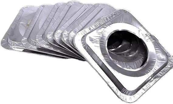 Busstier 10-Hearth Protective Foil Stain Preventive Heat Resistant Hearth Grill Protection Mat