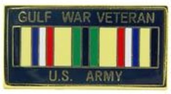 US Army Gulf War Veteran Lapel Pin