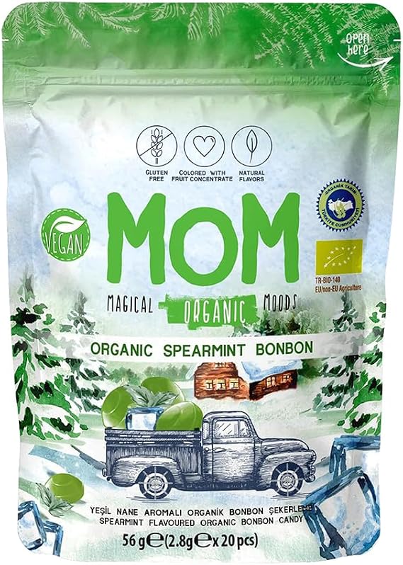 Mom Organik Naneli Bonbon