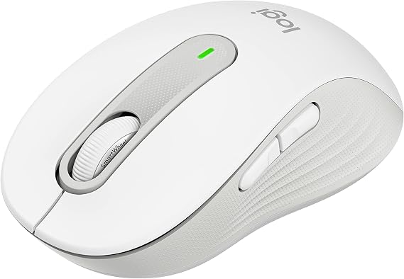 Logitech Signature M650 Wireless Mouse Small to Medium Sized - Off White