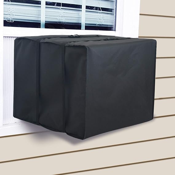 Window Air Conditioner Cover for Outside Unit, Small, 420D, 21"W x 16"D x 15"H