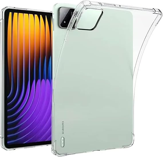 Microcase Xiaomi Pad 7/Pad 7 Pro 11.2 inch Tablet Silikon Tpu Soft Kılıf -AL3284 (Siyah)