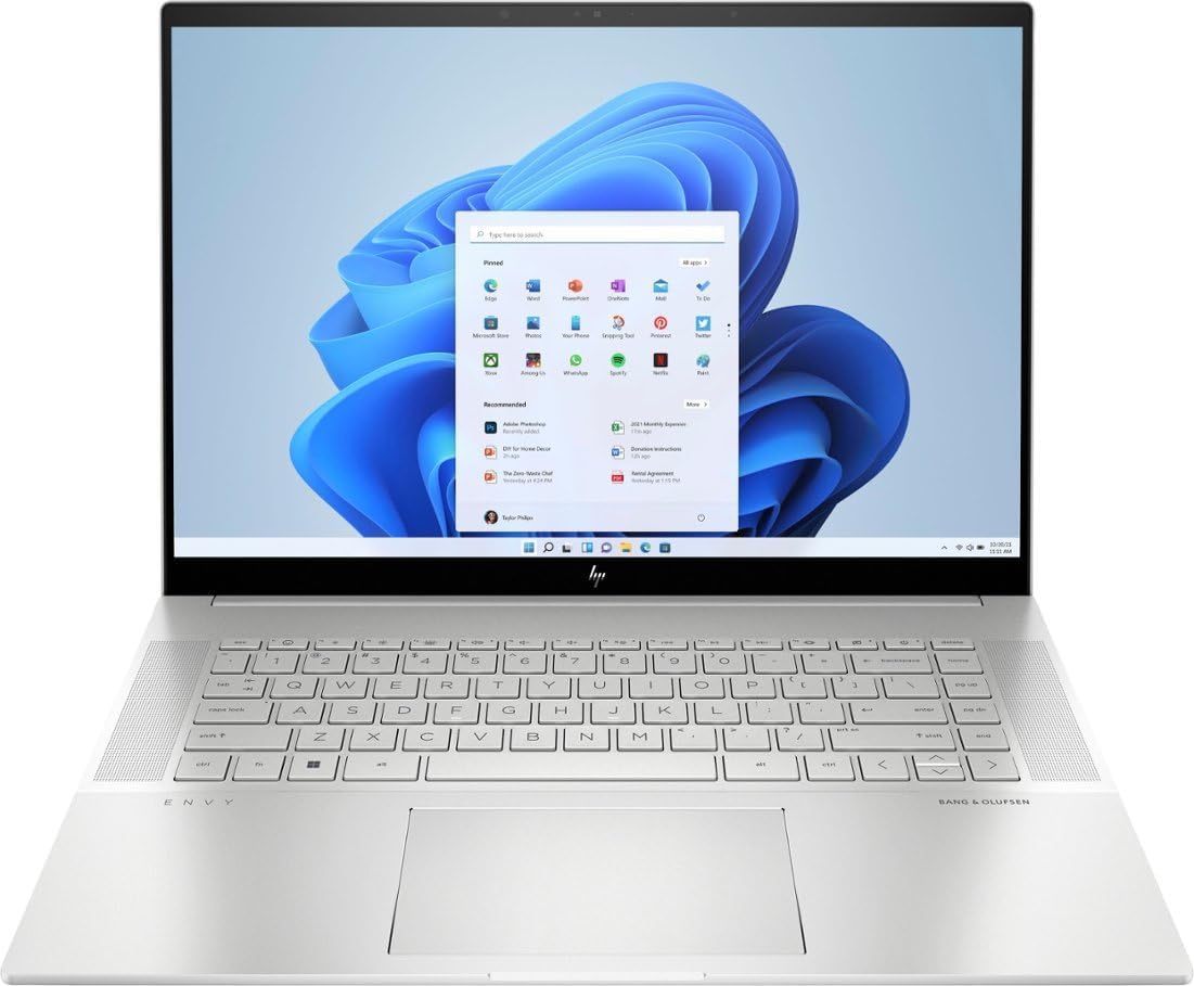 HP Envy 16-H100 Laptop 2023-16 WQXGA Touch NVIDIA GeForce RTX 4060 - Intel i7-13700H 14 Cores - 64GB DDR5 4TB NVMe SSD - Backlit Keyboard Thunderbolt 4 Wi-Fi 6E - Win11 Pro 32GB USB