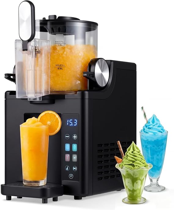68oz Slushie Machine for Home, No Ice Needed Frozen Drink Maker