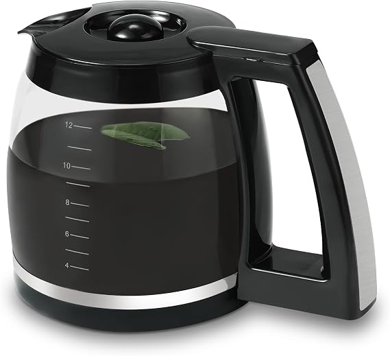 12-Cup Glass Coffee Carafe Replacement Compatible with Cuisinart