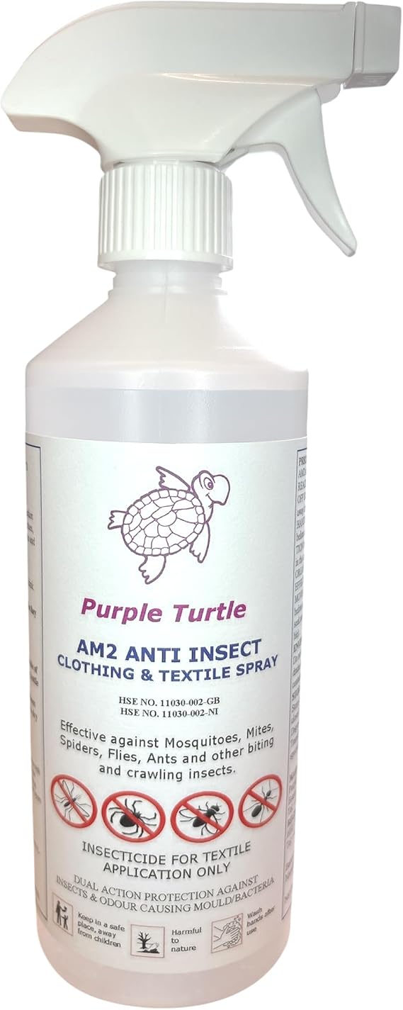 Purple Turtle Anti-Insect Clothing and Textile Spray 500ml