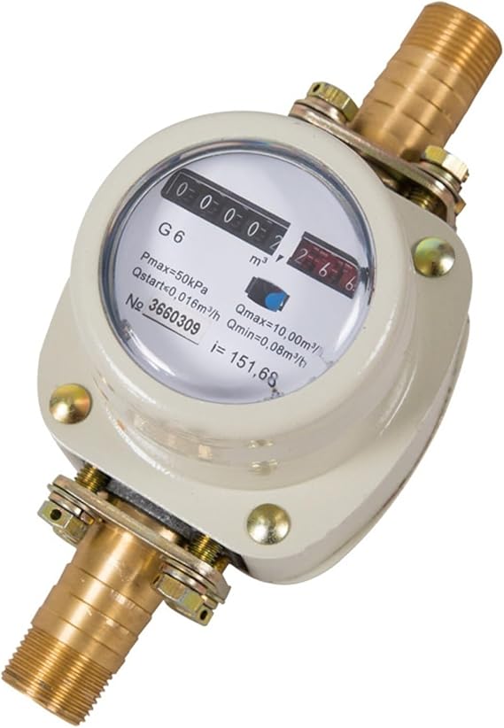 Ultrasonic Transducer, High Precision Roots Gas Flow Meter Mechanical Natural Gas Oxygen Biogas LPG Flowmeter Industry-Grade Positive Displacement 1"