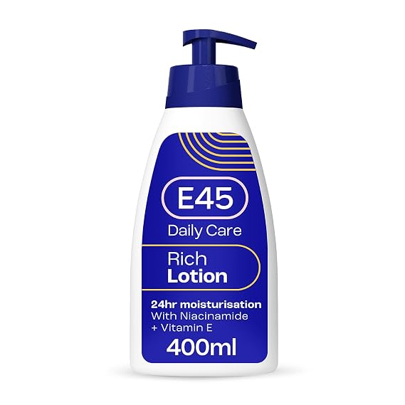 E45 Rich 24 Hours Moisturising Lotion, 400 ml