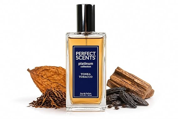 Perfect Scents Fragrances Platinum Collection Tonka Tobacco, CLEAN, Vegan