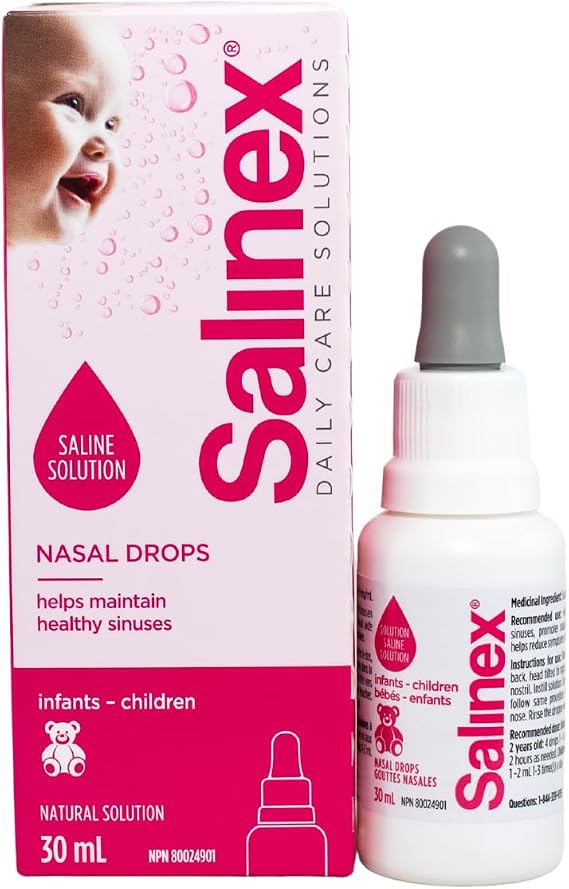 Salinex Nasal Drops Infants/Children, 30mL