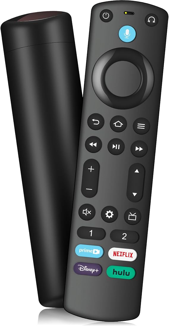 Replacement Voice Remote for All Fireseries TV Remote, Firestick Smart TV Cube(1st/2nd/3rd Gen)/Stick 4K Max/4K(1st/2nd Gen), Stick(2nd/3rd Gen), Stick Lite, Hisense, TCL, Pioneer Smart TVs